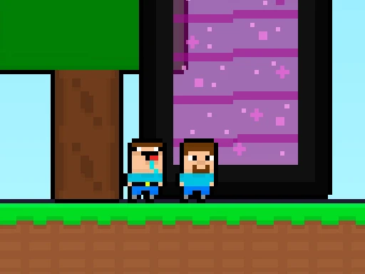 Noob gegen Pro Superheld