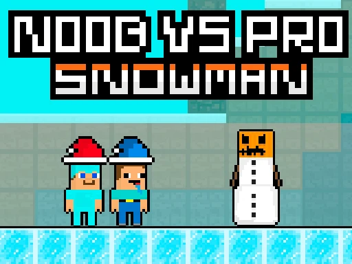 Noob gegen Pro Schneemann