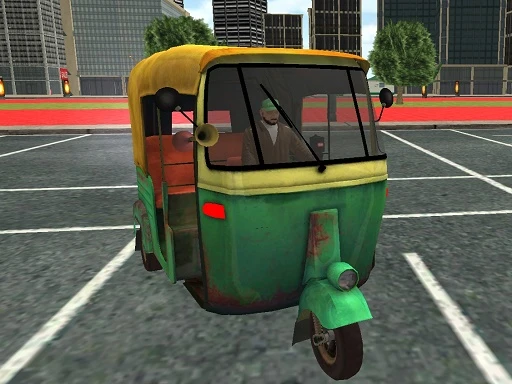 TukTuk Rikscha Stadtfahr-Simulator