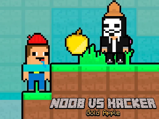 Noob gegen Hacker Goldener Apfel