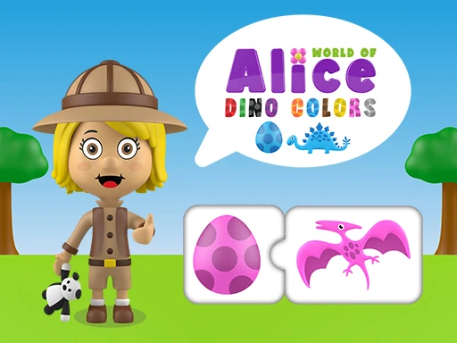Welt von Alice   Dino-Farben