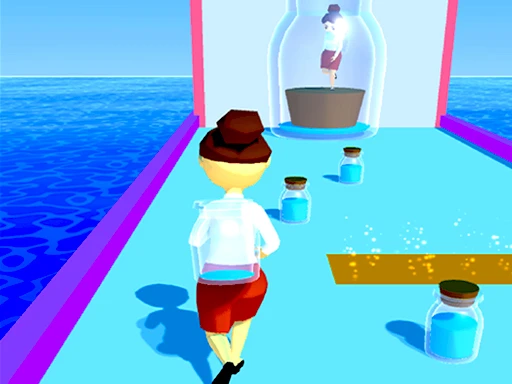 Wasser sparen Rennen