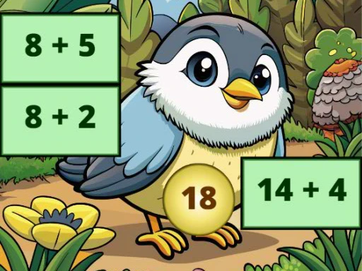 Addition: Vogelbild enthüllen